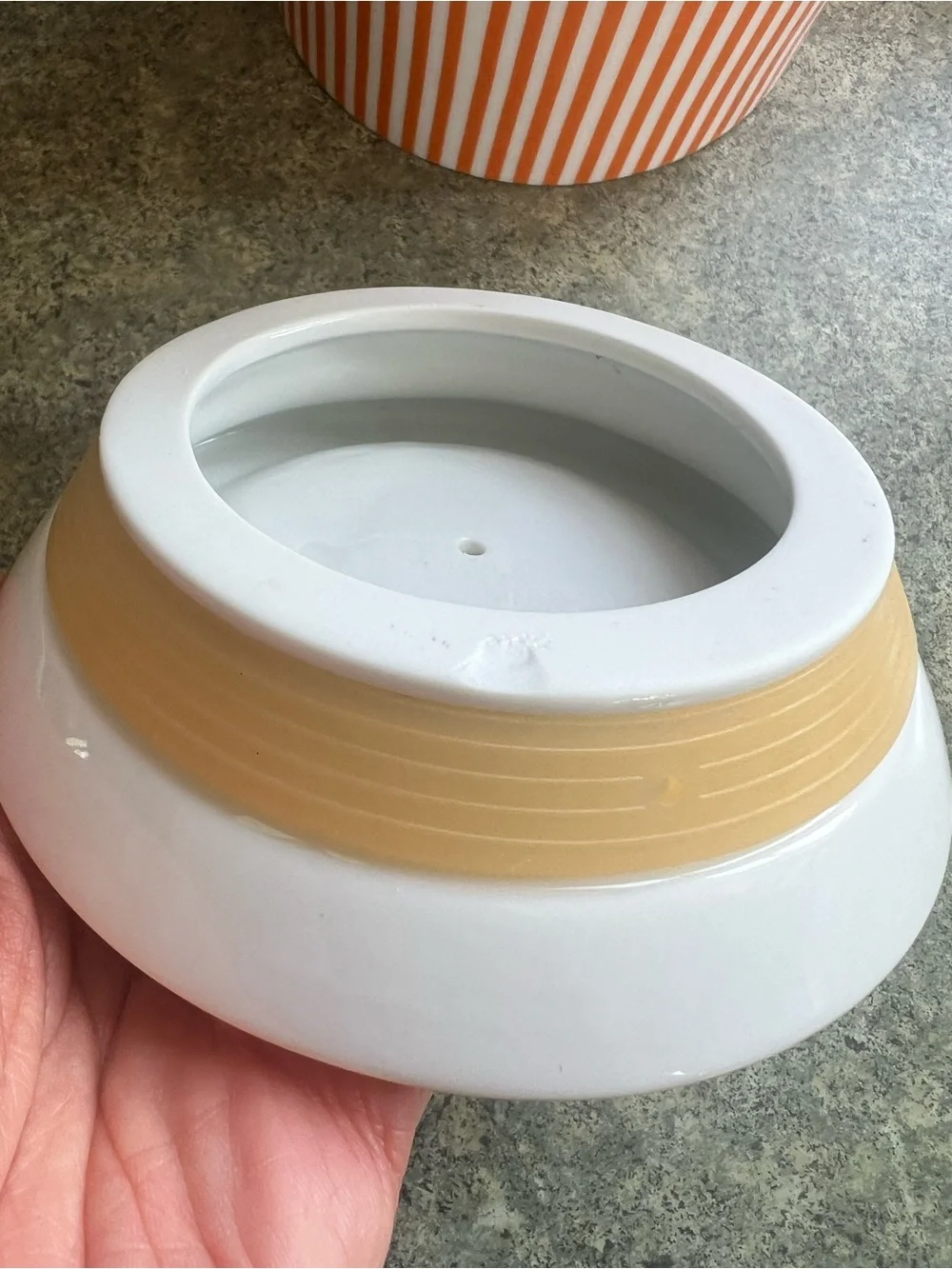 Jonathan Adler Happy Chic Retro Canister, 7.5” tall